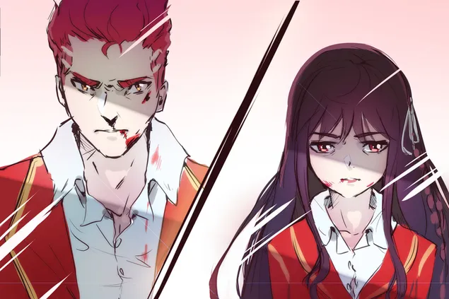 Classroom of the Elite - Ken Sudo & Suzune Horikita 2K bakgrunn