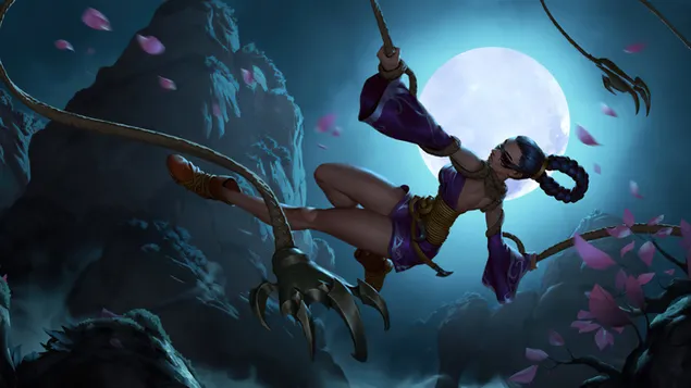 Claws of the Dragon (Legends of Runeterra) - League of Legends (LOL) 4K bakgrund