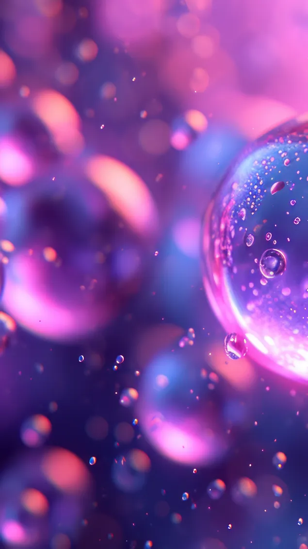 bolle viola chiare HD sfondo