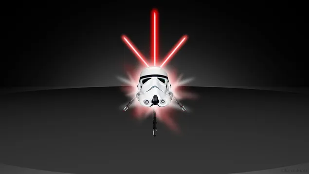 Clone trooper & lightsaber