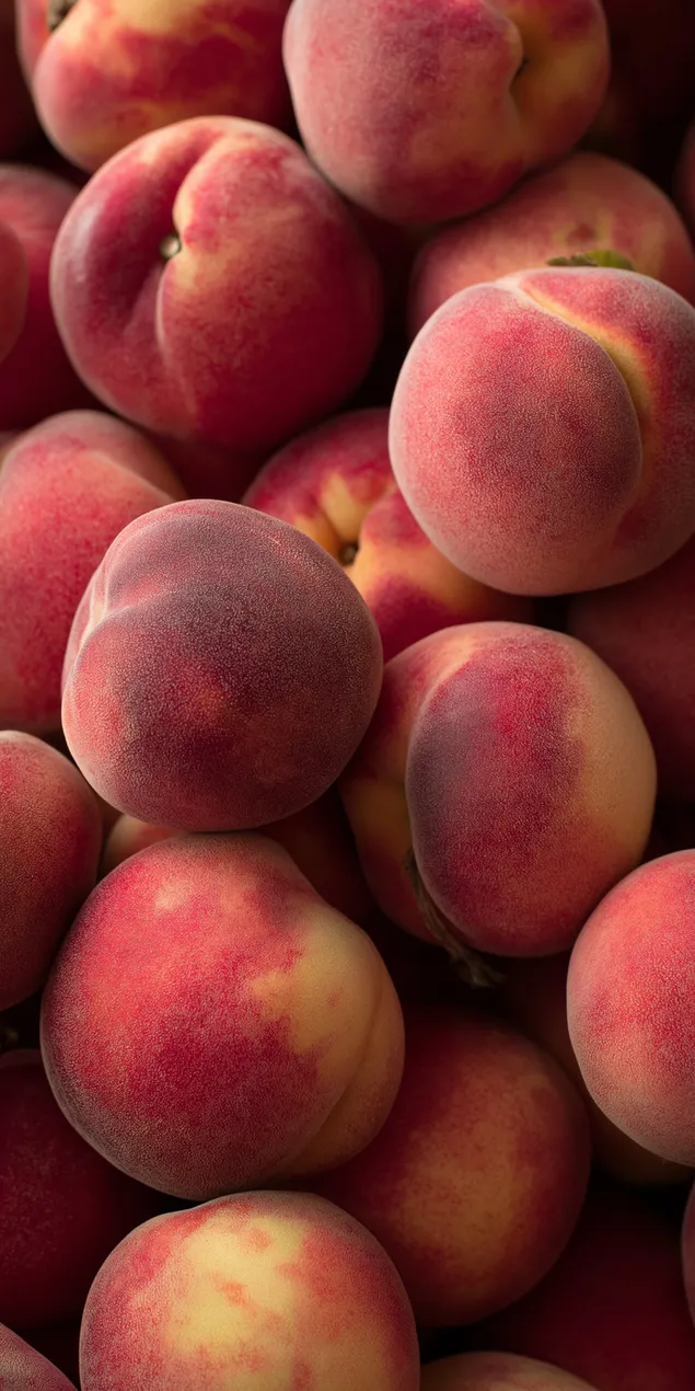 Close-Up Sejumlah Buah Batu Berbulu Matang di Tumpukan Panen HD wallpaper