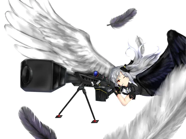 Closers Online - Angel Sniper 4K fons de pantalla