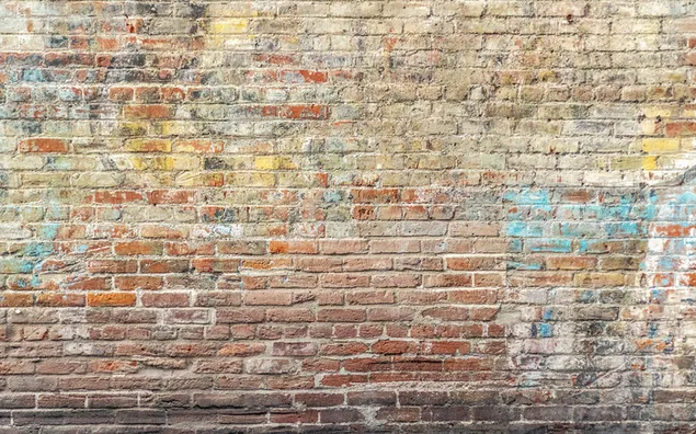 Foto de primer plano de la pared de ladrillo marrón, arte, fondo