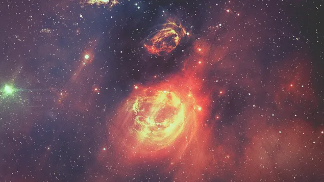 Sky af støv 4K baggrundsbillede