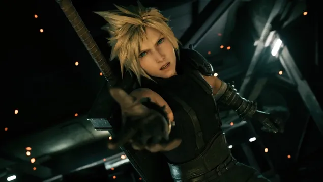 Cloud Strife : Final Fantasy VII Remake (FF7) 4K 壁纸