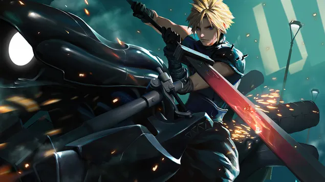 Cloud Strife - Final Fantasy VII Remake (Video Game) download