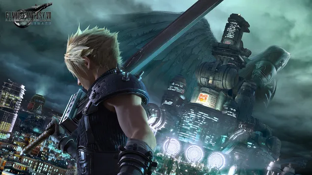 Núvol vs. Sephiroth - Final Fantasy VII Remake (FF7) 4K fons de pantalla