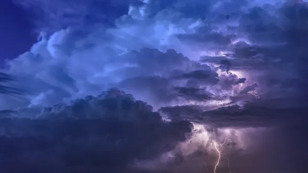 雲雷空の背景 ダウンロード