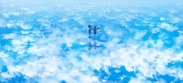 Langit Mendung 4K kertas dinding