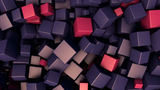 Racimo de cubos de colores surtidos descargar