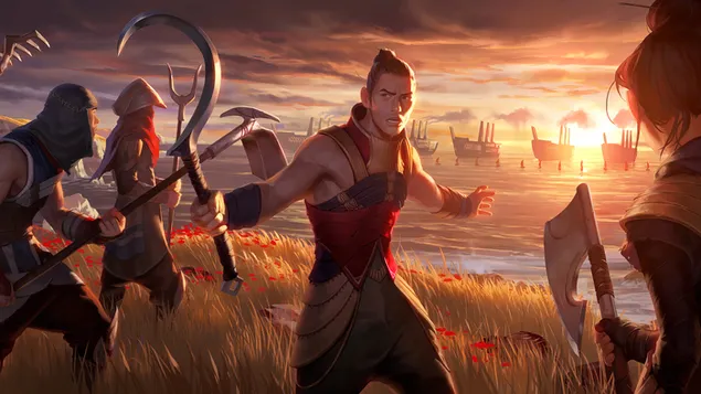 Ταπετσαρία Coast Defender (Legends of Runeterra) - League of Legends (LOL) 4K