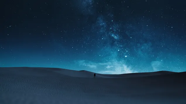 Noche estrellada oscura del desierto frío descargar
