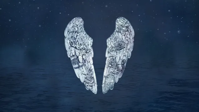 Значок крыла группы Coldplay 2K обои