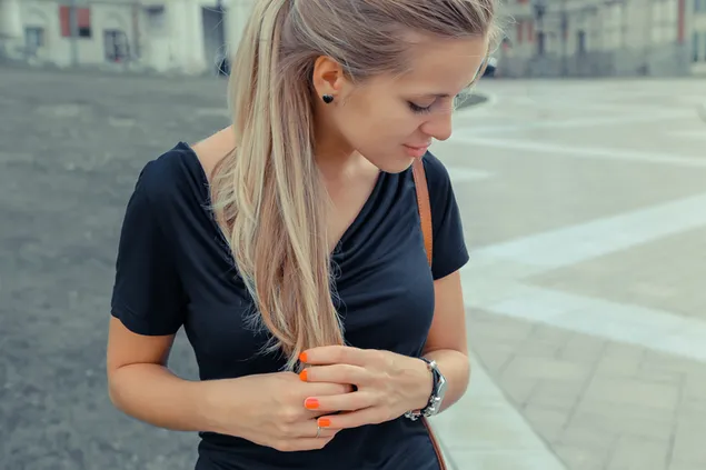 ناخن های رنگی کاغذدیواری  4K