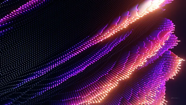 Colorful Abstract 3d 4K wallpaper