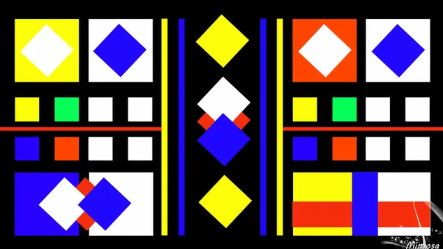 Colorful Geometric Shapes #117