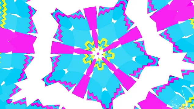 Taustakuva Värikäs kaleidoskooppi HD