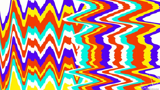 Colorful ripple #6