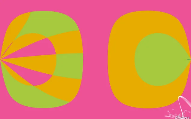 Spalvingos formos #5 HD ekrano užsklanda