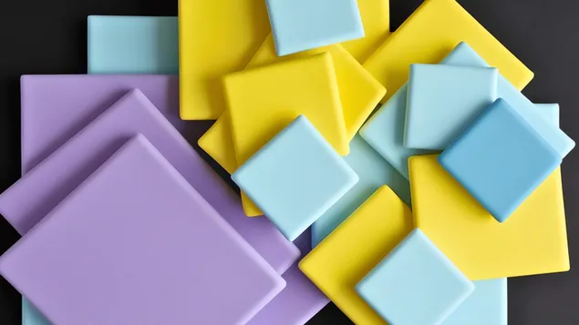 Faarweg Quadrat Desktop Hannergrond 4K Tapeten