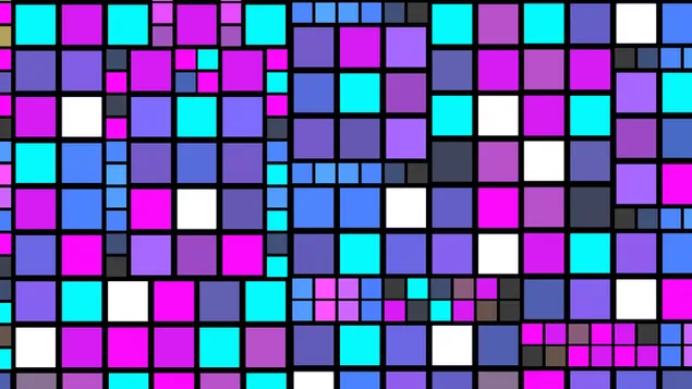 Kleurrijke vierkanten #12 HD achtergrond