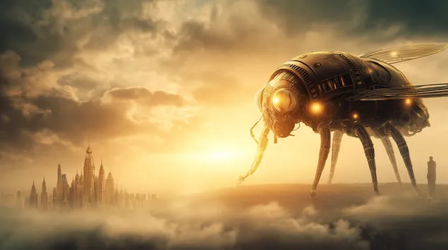 Ri Luo Shi Fen Wei Lai Cheng Shi Shang Kong De Ju Xing Sheng Wu Ji Jie Kun Chong Xia Zai