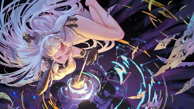 Condensed Light 'Ningguang' - Genshin Impact（在线视频游戏） 4K 壁纸