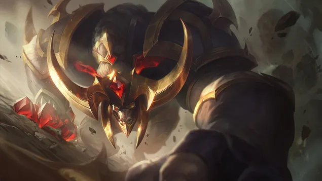 Splash Art del Conquistatore 'Alistar' - League of Legends (LOL) 4K sfondo