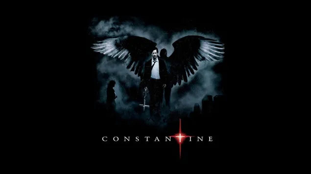 Constantine film - Keanu Reeves 2K bakgrund