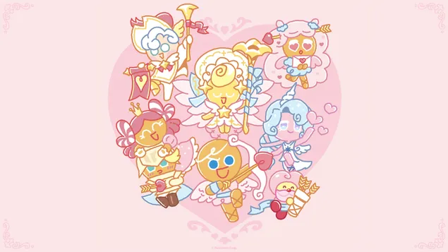 Cookie Run, Cupids 4K wallpaper