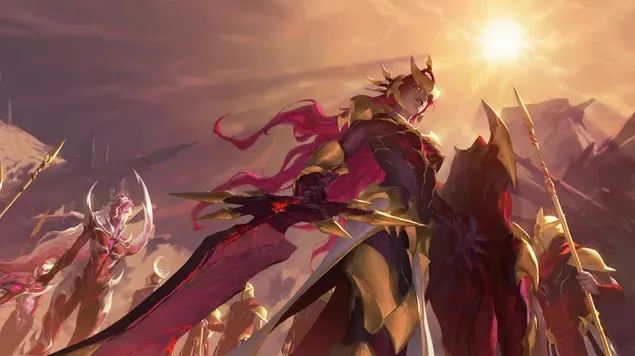 muat turun kulit 'leona' rosak - league of legends