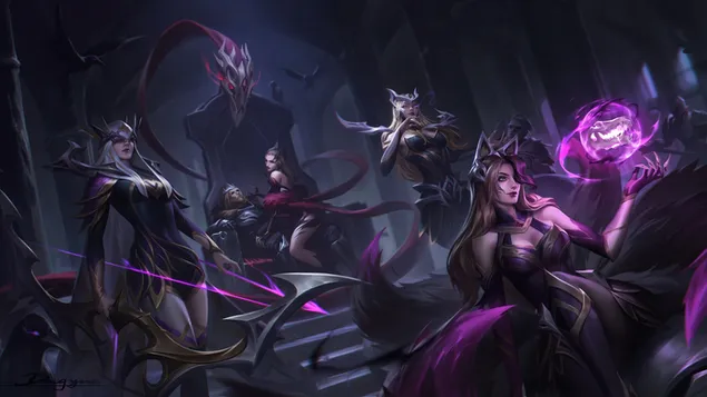 Coven Champion Girls - League of Legends (LOL) download