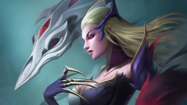 Coven 'Evelynn': League of Legends (LOL) 4K ozadje