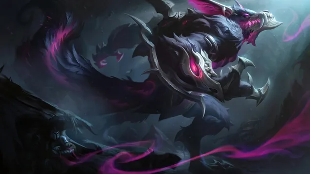 Coven 'Warwick' Splash Art - 英雄聯盟 (LOL) 8K 壁紙