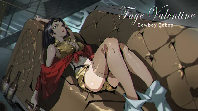 Cowboy Bebop - Faye Valentine' 4K 壁紙