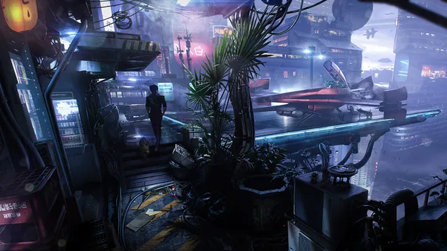 Cowboy Bebop - Spike Spiegel & Ein 4K 壁紙