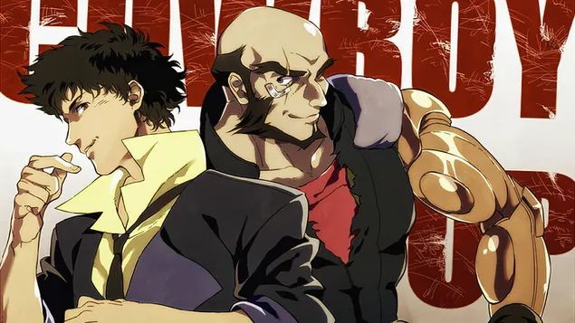 Cowboy Bebop - Spike Spiegel & Jet Black 4K kertas dinding