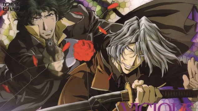 Cowboy Bebop - Spike Spiegel & Vicious 4K 壁紙