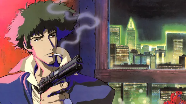 星际牛仔 - 斯派克·斯皮格尔 4K 壁纸