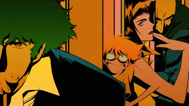 Vektor Bebop Koboi 4K kertas dinding