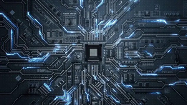 CPU Circuit Board 4K wallpaper