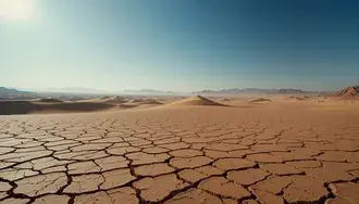 cracked desert floor: arid landscape, sand dunes, vast wilderness download