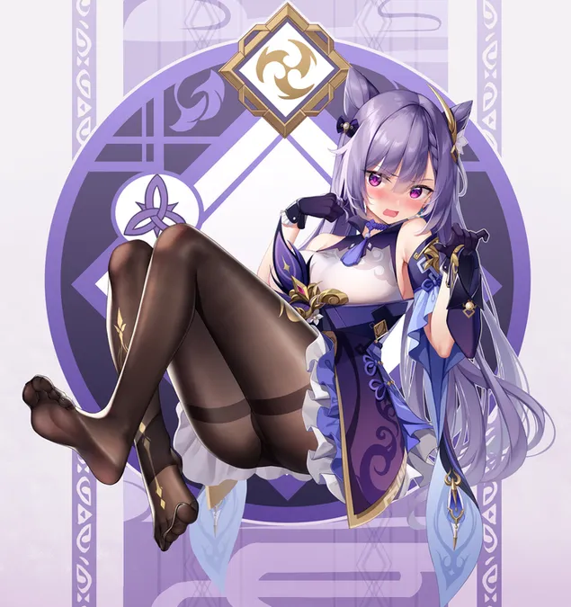 paselusi anime mergina keqing sedi savo soste | gensino poveikis atsisiusti