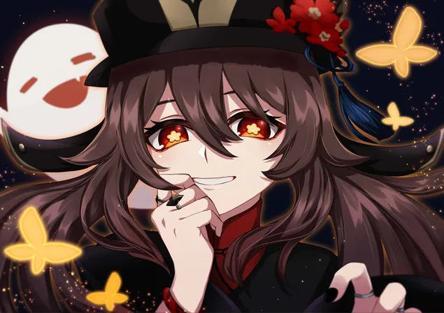 疯狂胡涛| 原神冲击 2K 壁纸