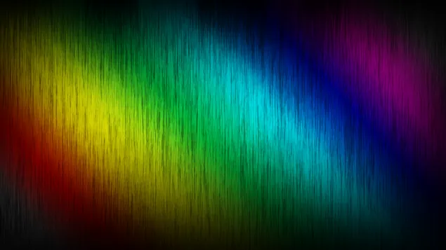 Arco iris de pared creativa