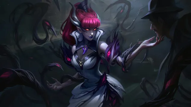 crime city nightmare 'zyra' splash art - league of legends (lol) download
