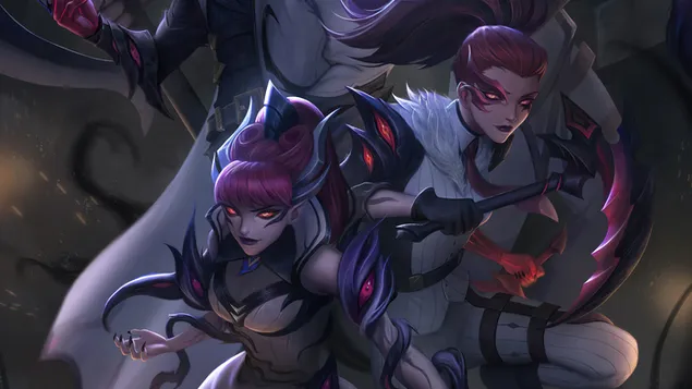 misdaadstad 'zyra vs. akali' - league of legends (lol) download