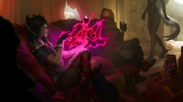 Crimson Disciple (Legends of Runeterra) - League of Legends (LOL) 4K sfondo