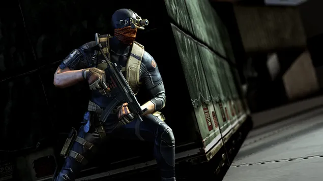 CrossFire-spill - SBS BL (soldat) 4K bakgrunn