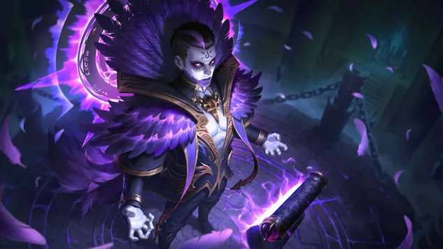 Páipéar balla Crow Bishop 'Estes' - Soghluaiste Finscéalta (ML)4K